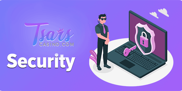 Tsars Casino Data security