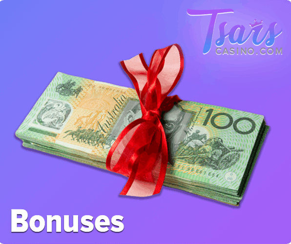 Tsars Casino Bonuses