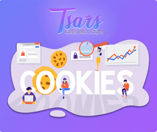 Tsars Casino website cookies