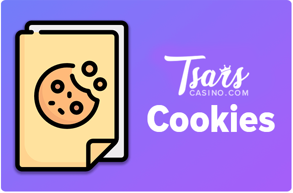 Tsars Casino site cookies
